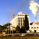 Santa Elisa sugarcane processing plant in Sertãozinho, Brazil.